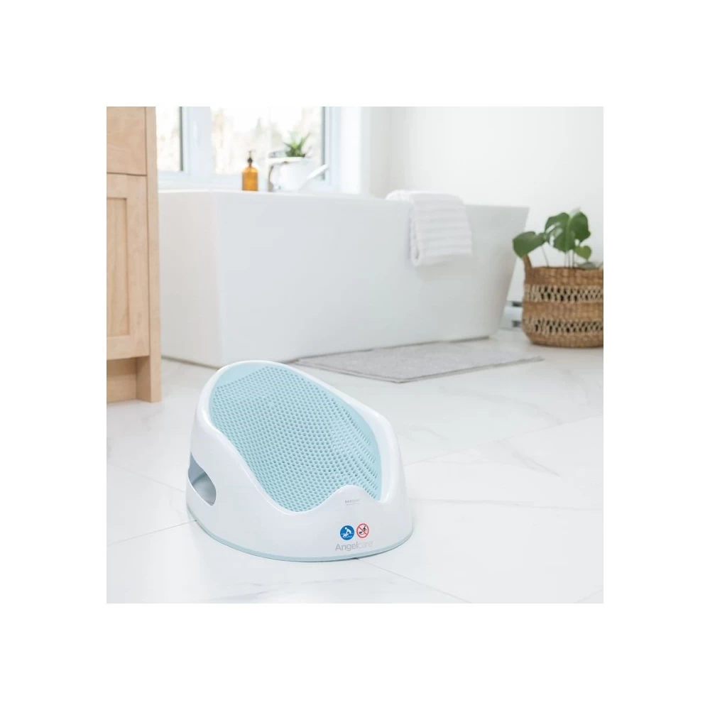 Angelcare Transat De Bain Bébé Blanc/bleu – Image 3