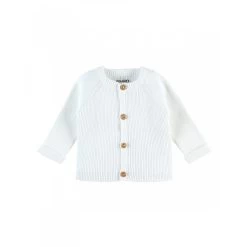 Gilet Maille Blanc 1 Mois