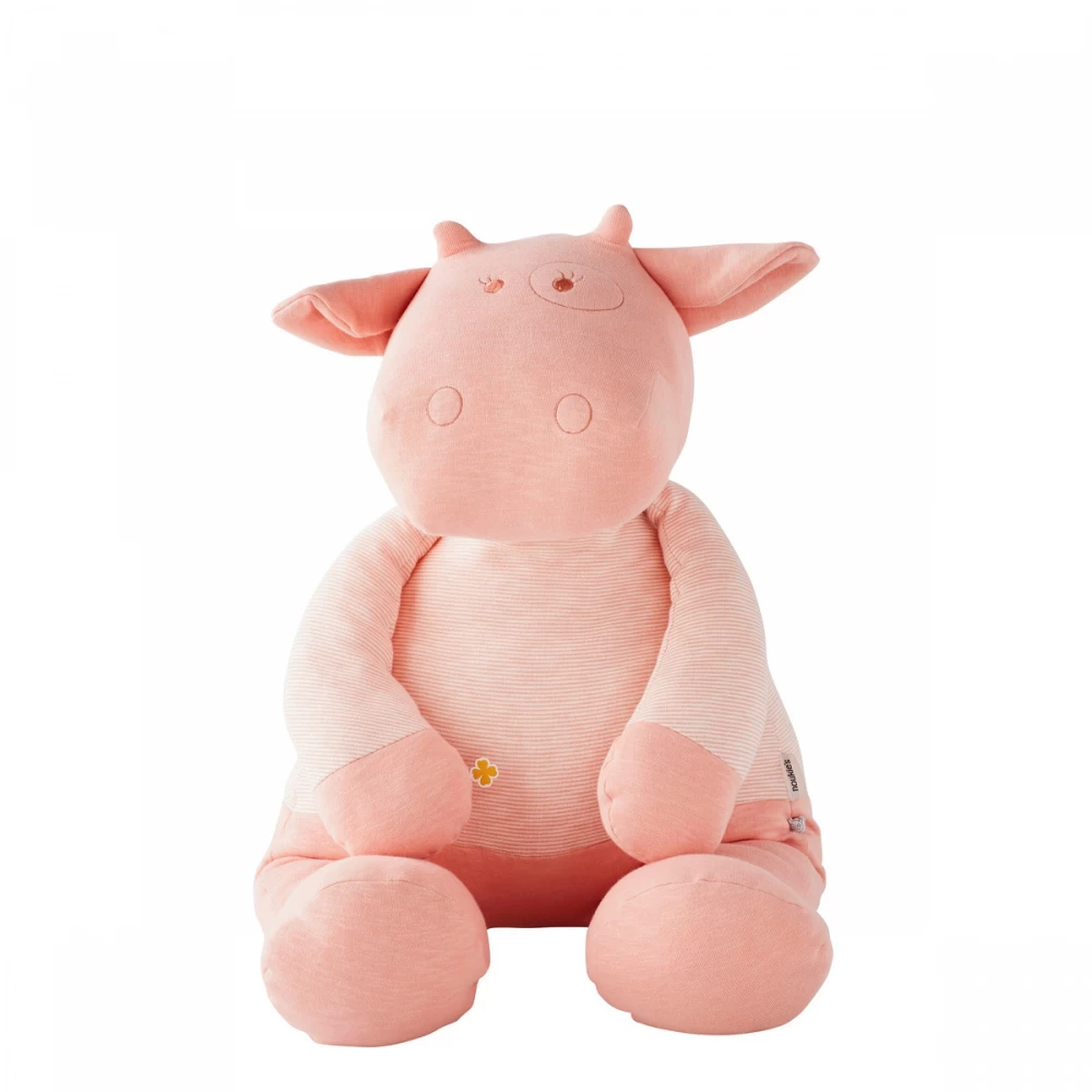 Peluche Coton Bio Lola Rose 70 Cm