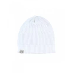 Bonnet De Naissance Bio Blanc