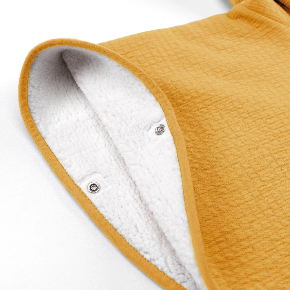 Poncho Pour Siège Auto Teddy Et Gaze De Coton Cadum Golden – Image 3