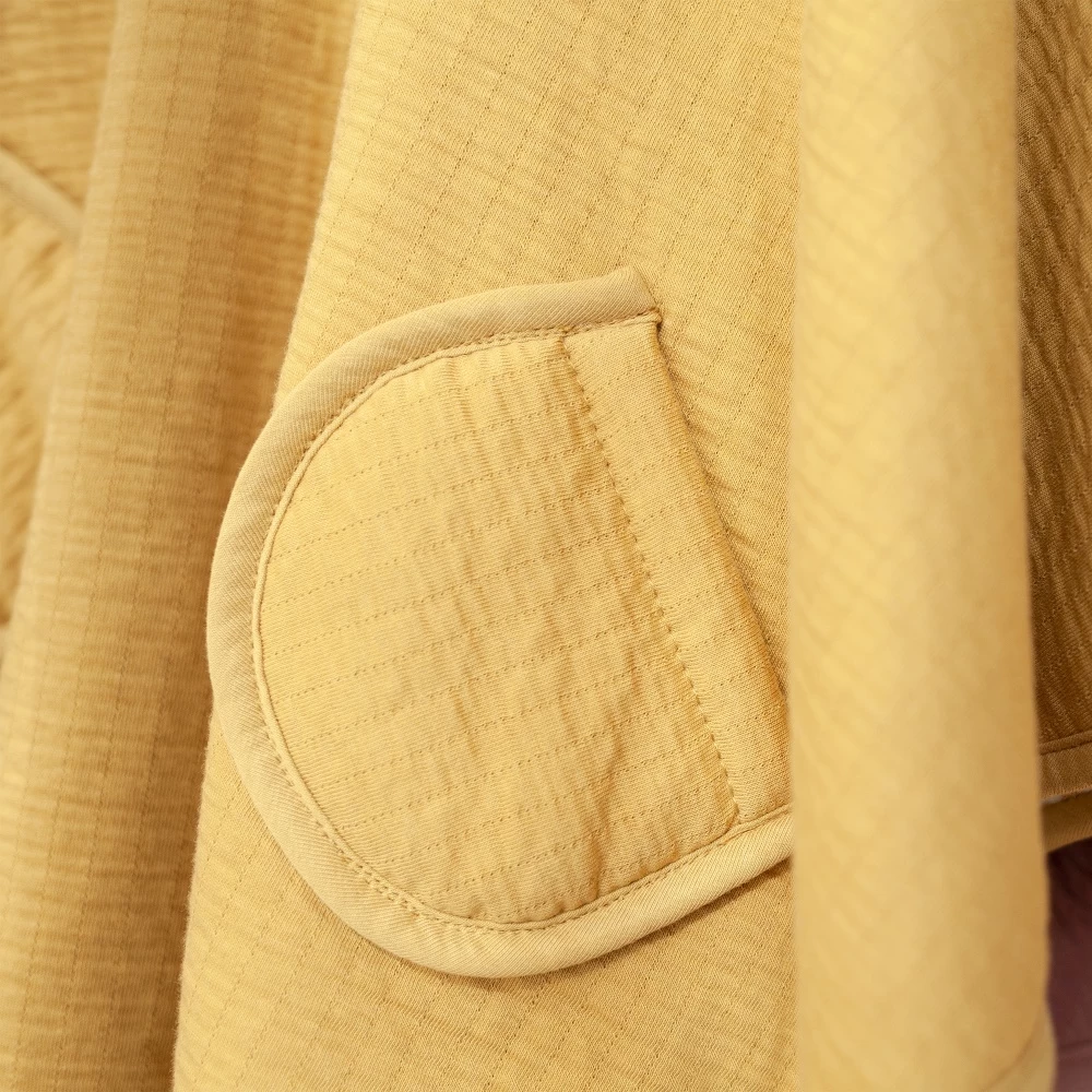 Poncho Pour Siège Auto Teddy Et Gaze De Coton Cadum Golden – Image 4