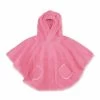 Poncho De Bain éponge Fuchsia