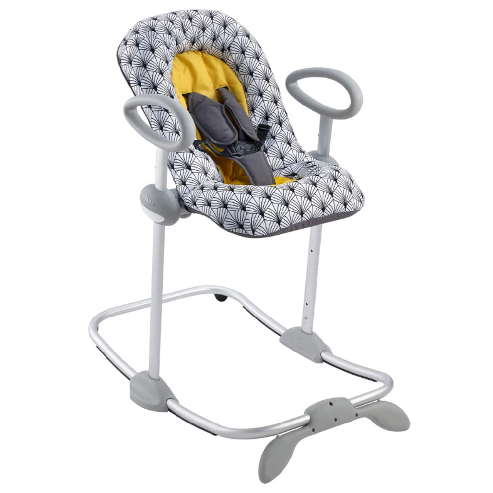 Beaba Transat Up And Down 3 Yellow Palm Tree Avec Arche De Jeux Offerte – Image 2
