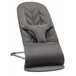 Babybjorn Transat Bébé Bliss Coton Matelassé Pétale Anthracite
