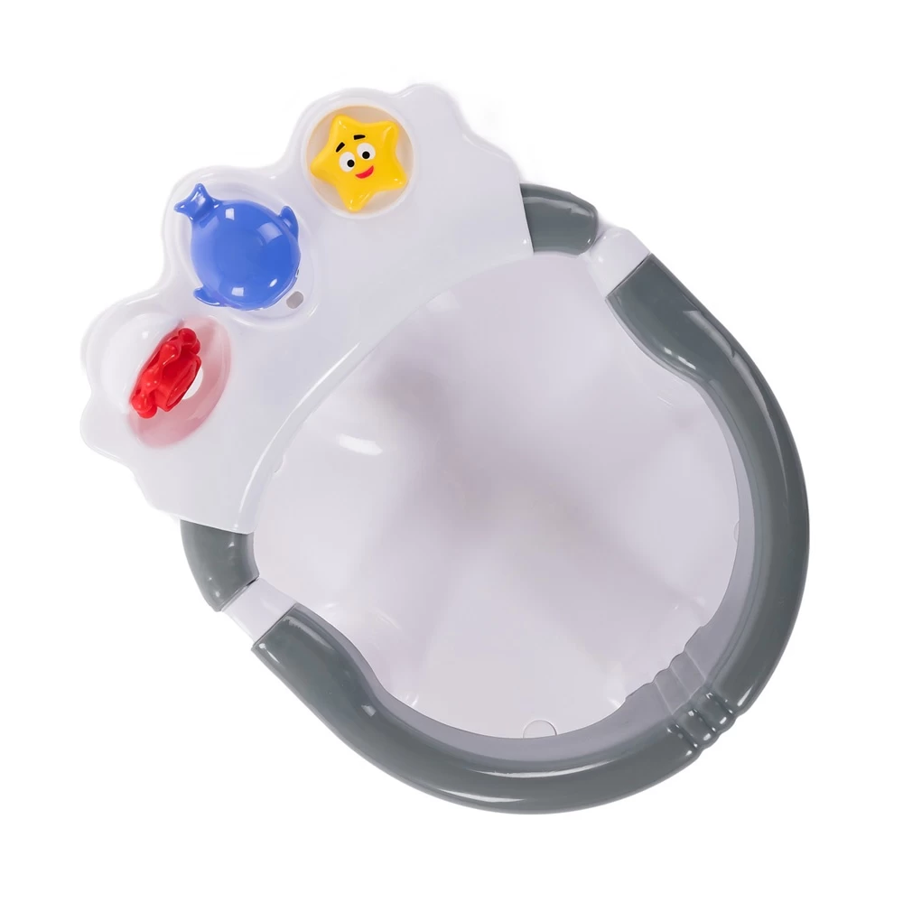 Anneau De Bain Gris/blanc – Image 8