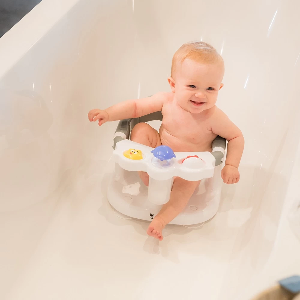 Anneau De Bain Gris/blanc – Image 10