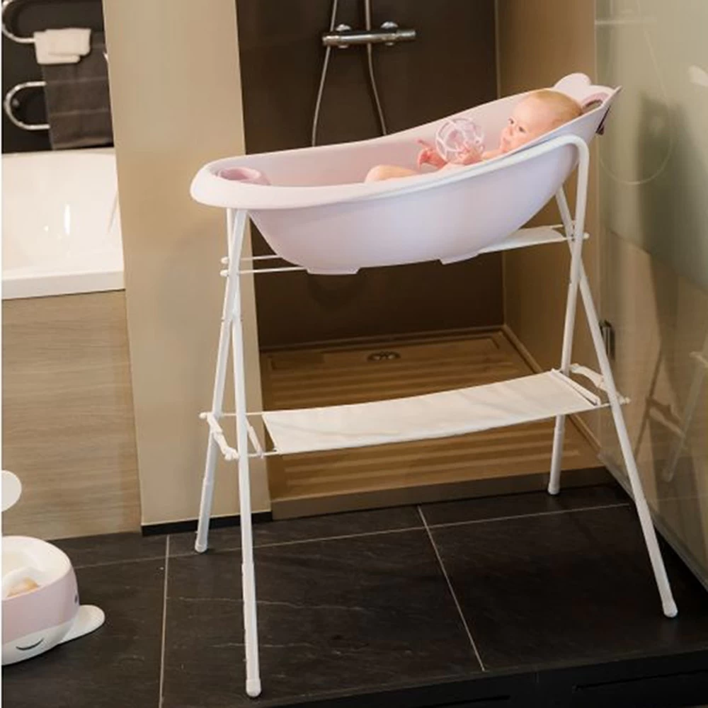 Baignoire Bébé Ourson Rose Pastel – Image 10