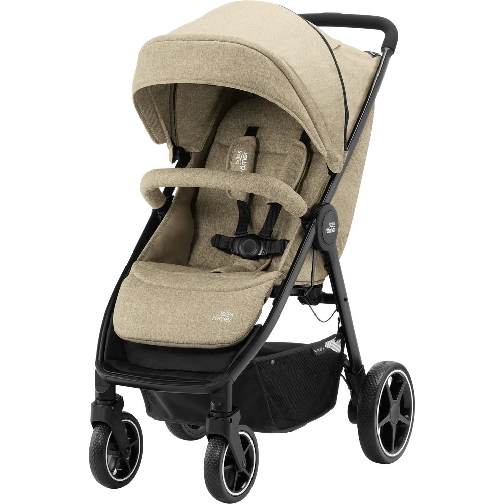 Britax Poussette 4 Roues B-agile M Linen Beige