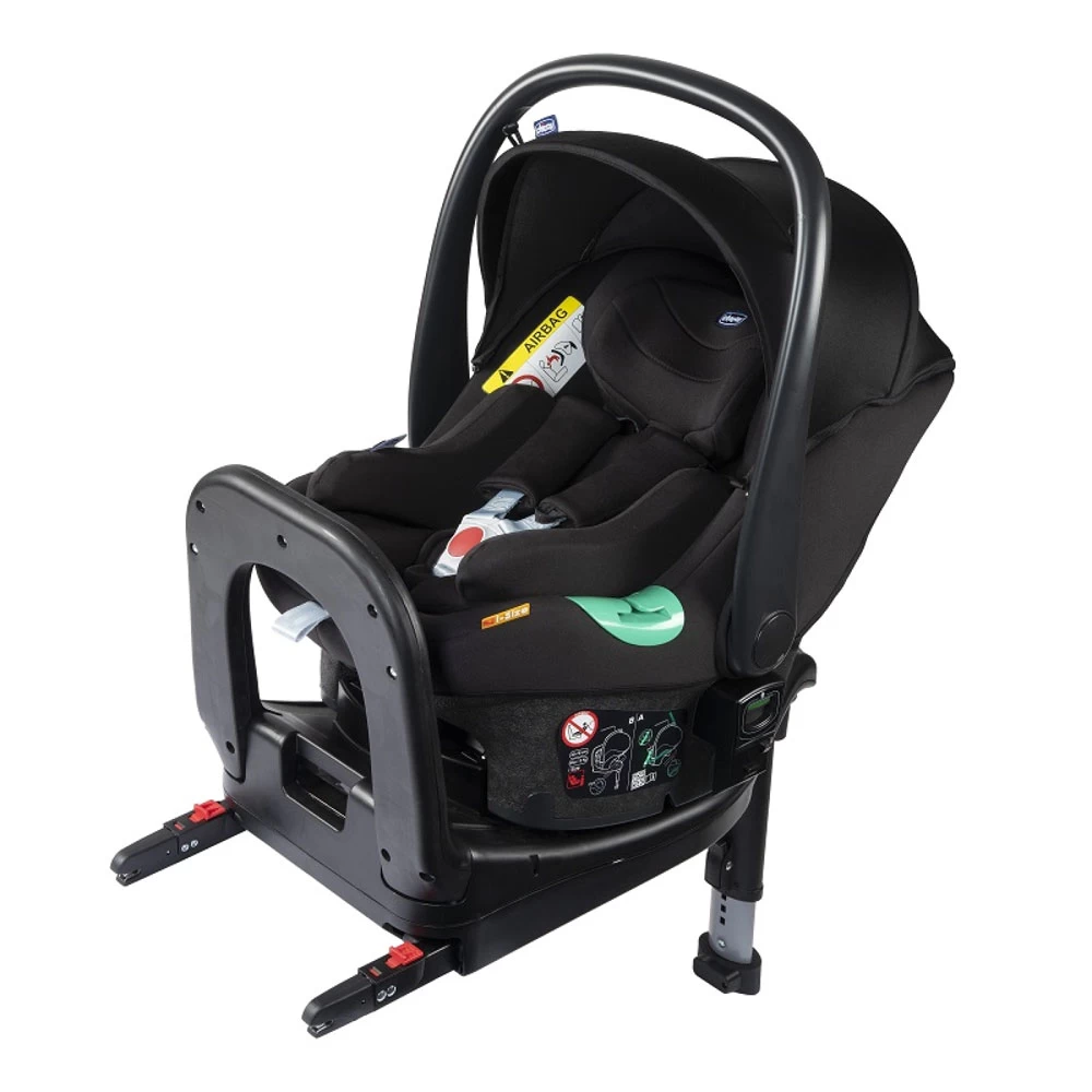 CHICCO Siege Auto Kiros I-size + Base Black - Groupe 0+