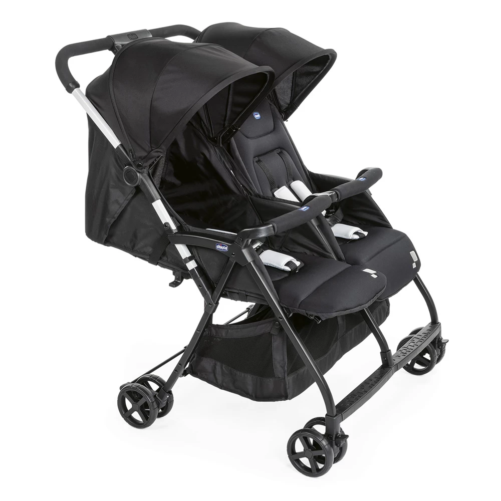 CHICCO Poussette Double Ohlala' Twin Black Night