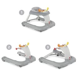 CHICCO Trotteur Bébé 1 2 3 Silver