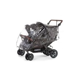 Childhome Housse De Pluie Poussette Pour Quadruple