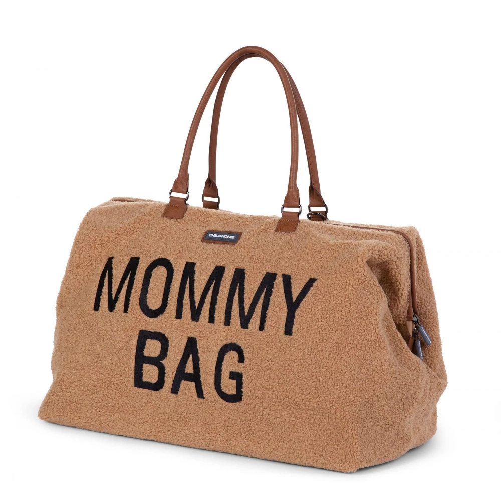 Childhome Sac à Langer Mommy Bag Teddy Beige – Image 4