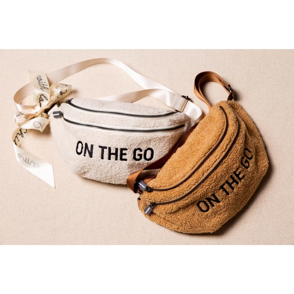 Childhome Sac Banane On The Go Teddy écru – Image 7