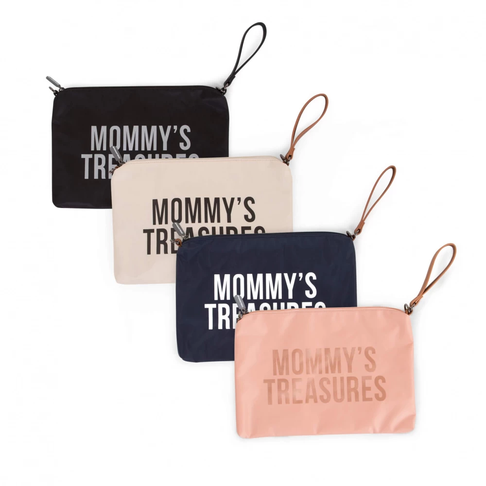 Childhome Pochette Mommy's Treasure Noire Et Or – Image 2