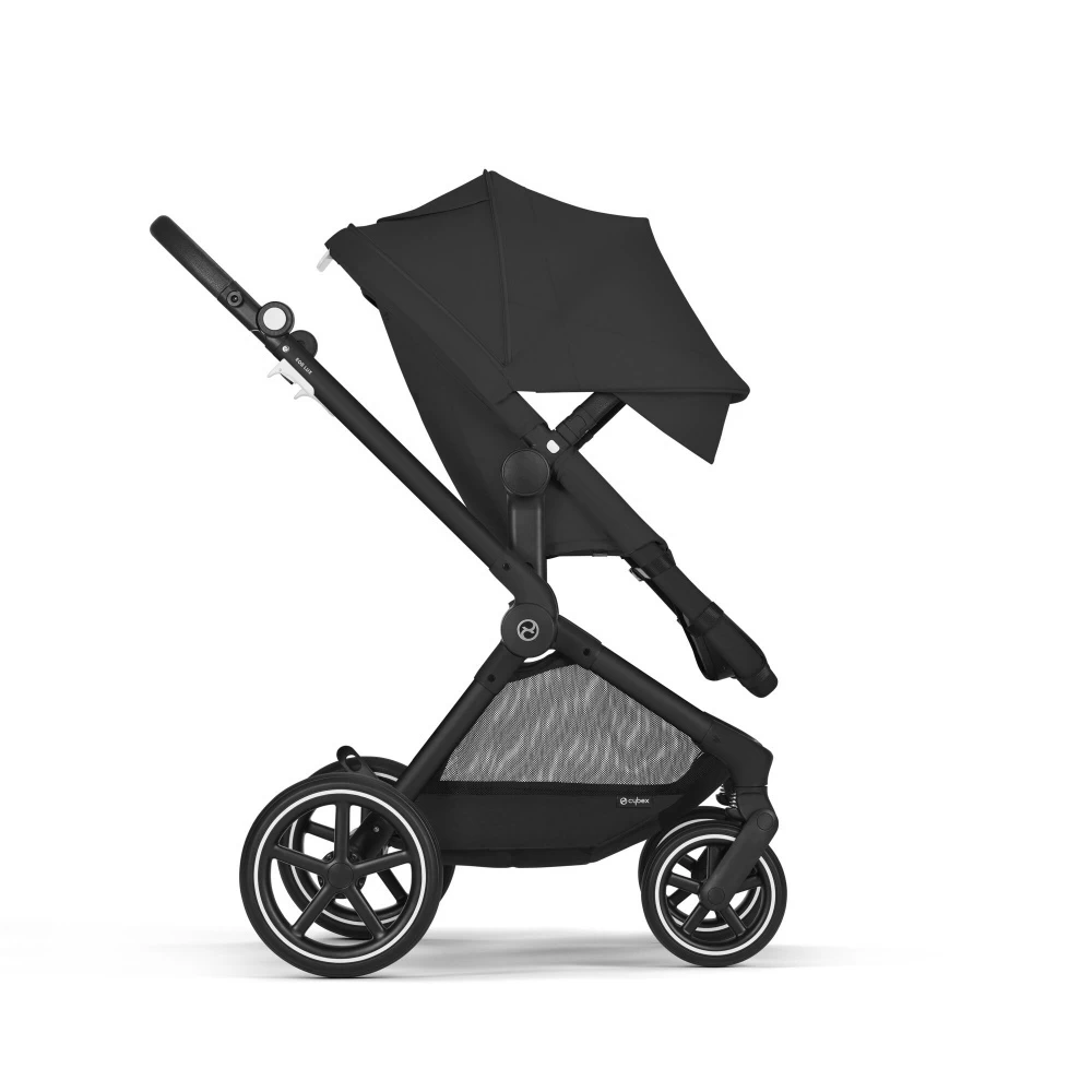 CYBEX Poussette Eos Lux Black Siège Moon Black – Image 6