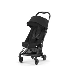 CYBEX Poussette Compacte Coya Châssis Matt Black Siège Noir