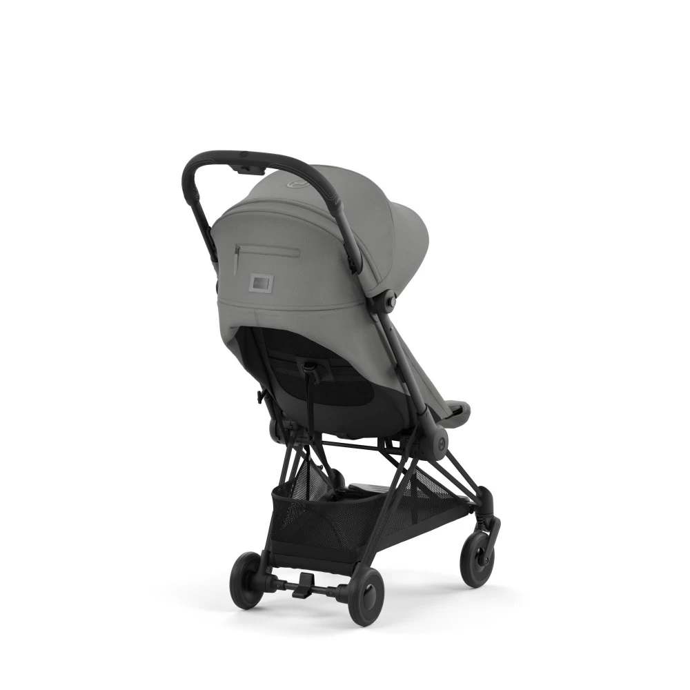 CYBEX Poussette Compacte Coya Châssis Matt Black Siège Gris – Image 7