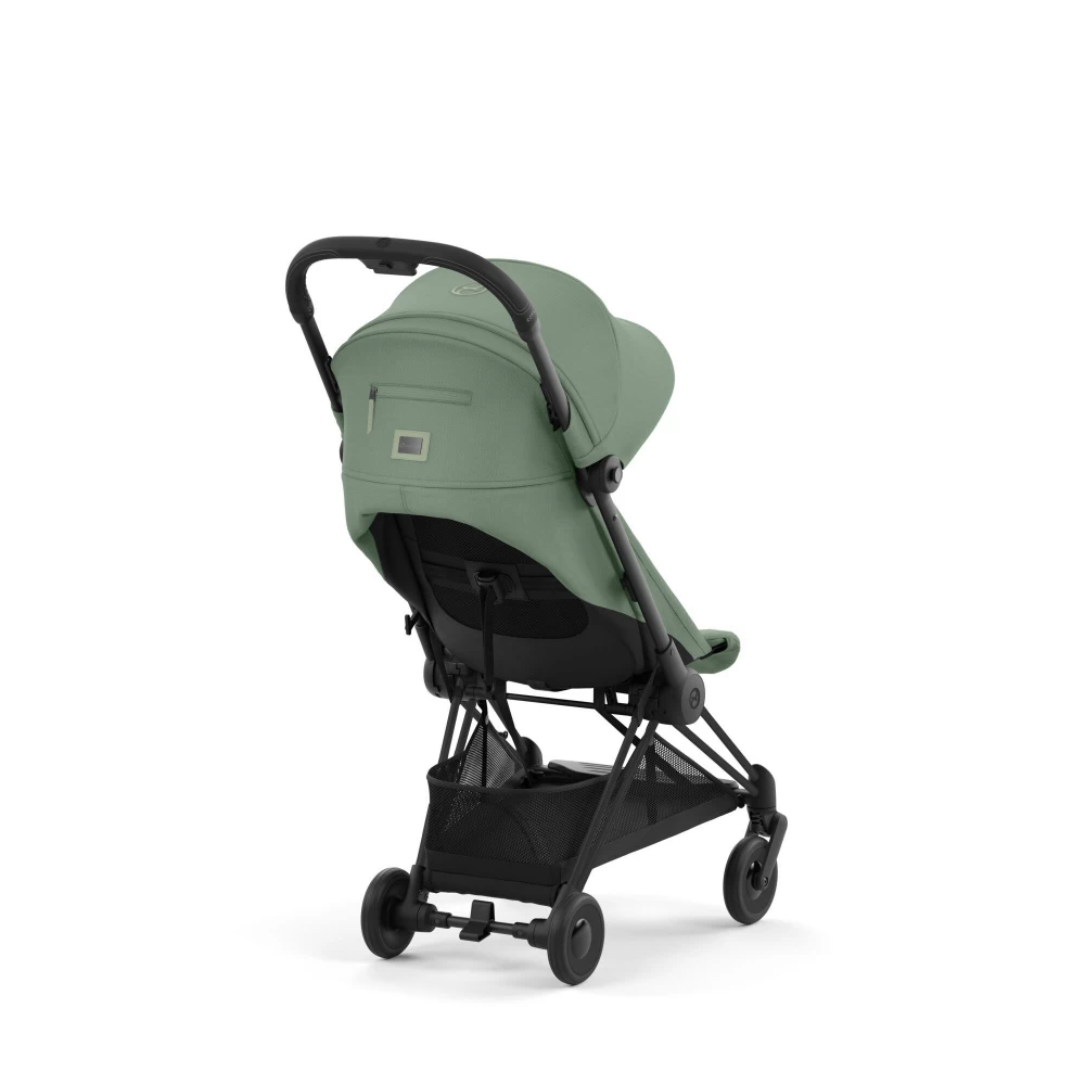 CYBEX Poussette Compacte Coya Châssis Matt Black Siège Vert – Image 7