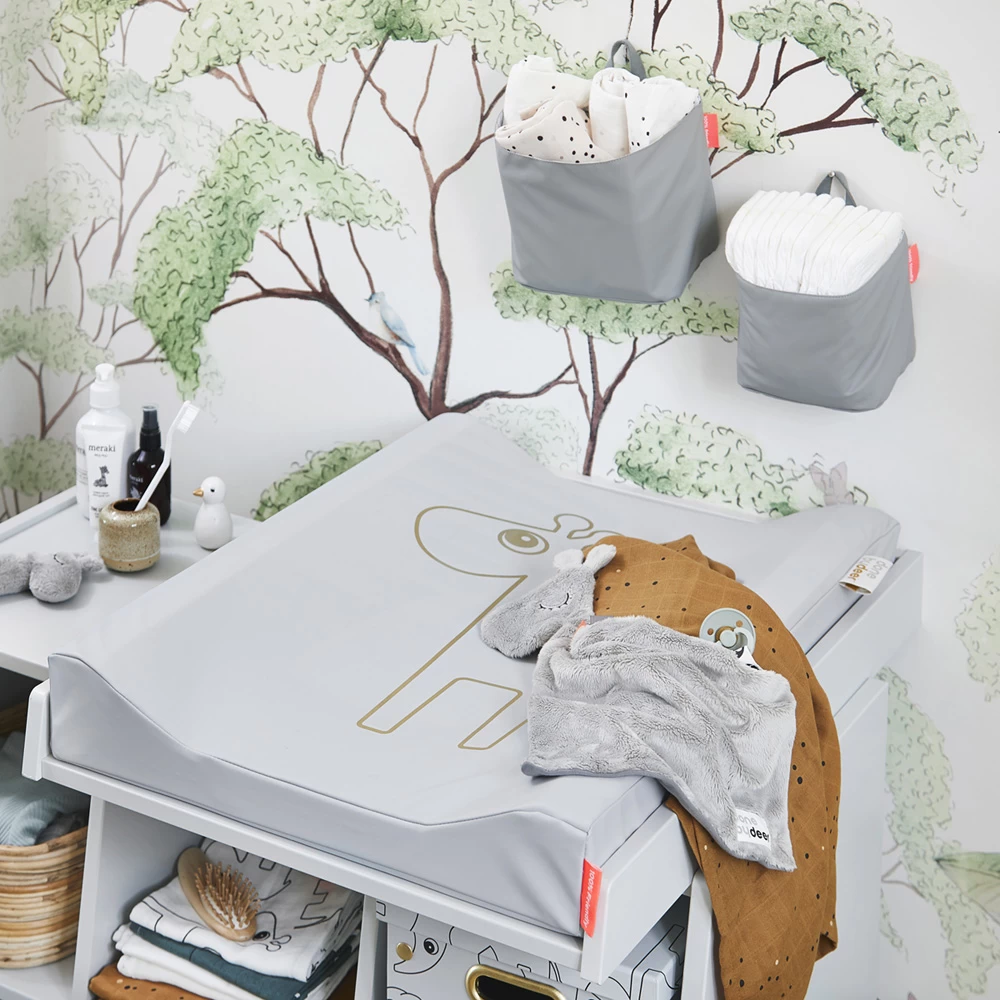 Done By Deer Matelas à Langer Raffi Grey/gold – Image 2