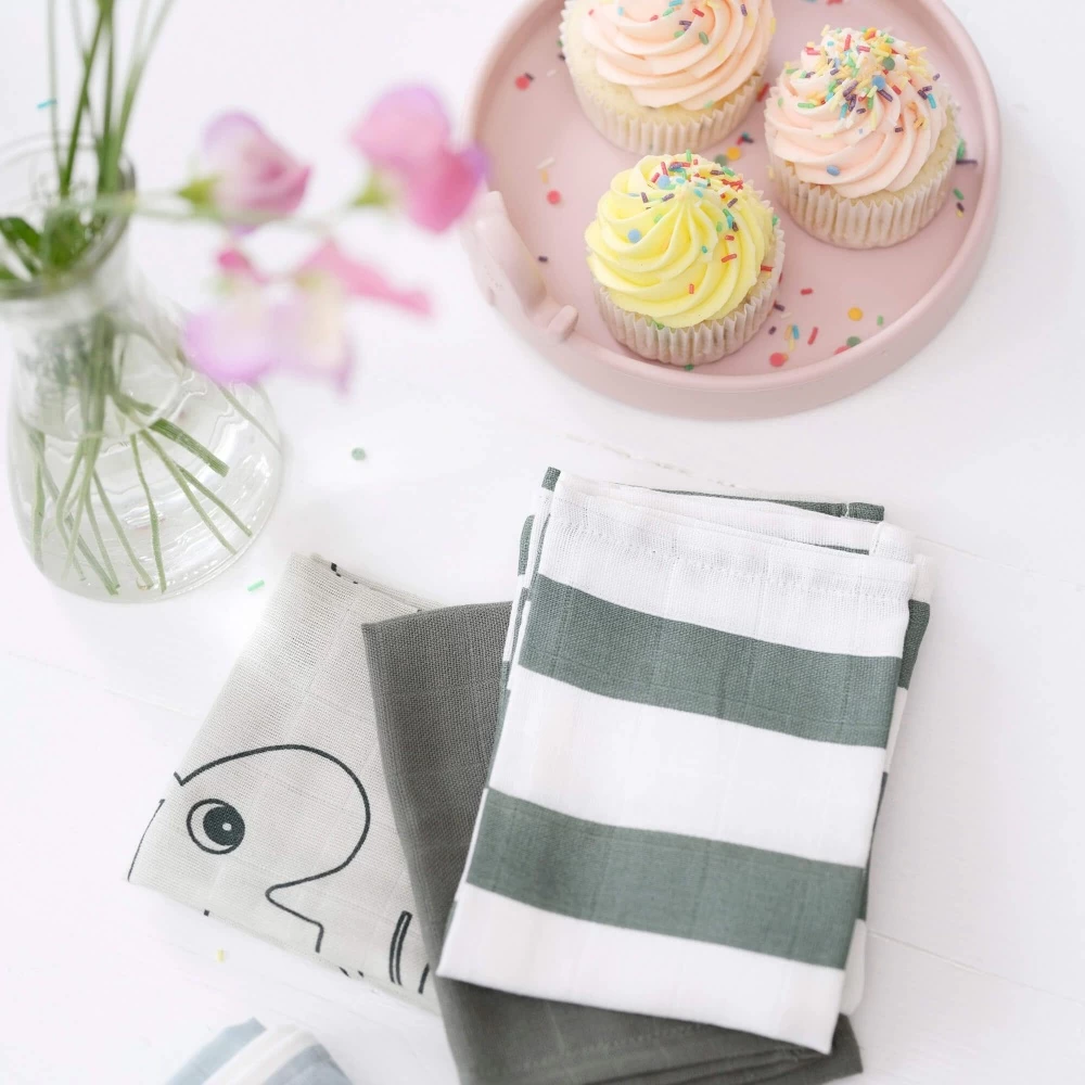 Done By Deer Lot De 5 Lingettes Deer Friends Rose – Image 3