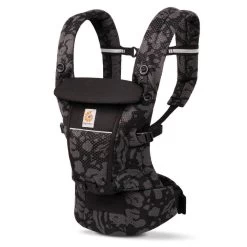 Ergobaby Adapt Soft Flex Mesh-  fleurs Noires