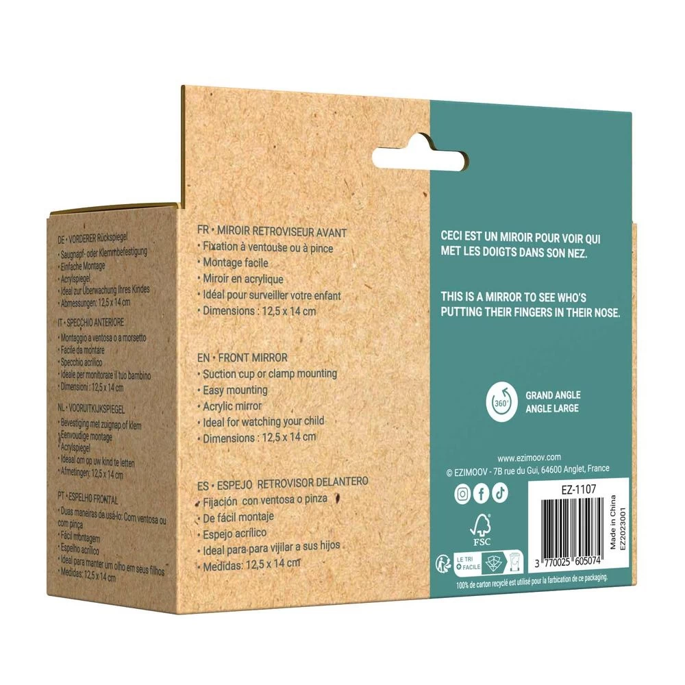 Rétroviseur Bébé Ezi Mirror Mini - Eco Friendly – Image 9