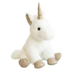 Peluche Bébé Licorne Or 45cm