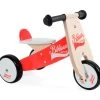 Janod Porteur Little Bikloon Rouge Et Blanc