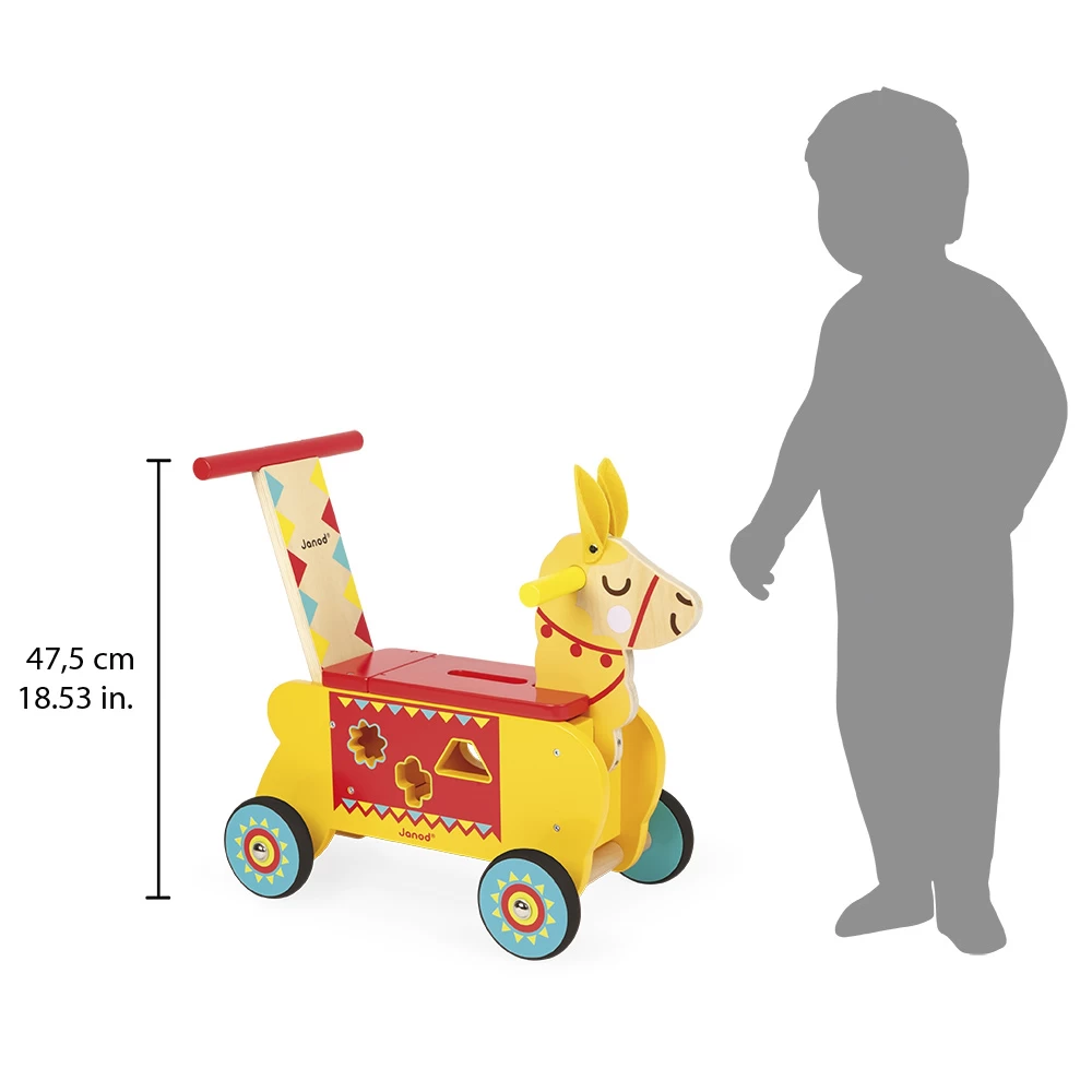 Janod Porteur Bébé Lama – Image 7