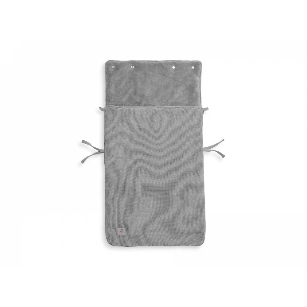 Jollein Nid D'ange Groupe 0+ Basic Knit Stone Grey – Image 3