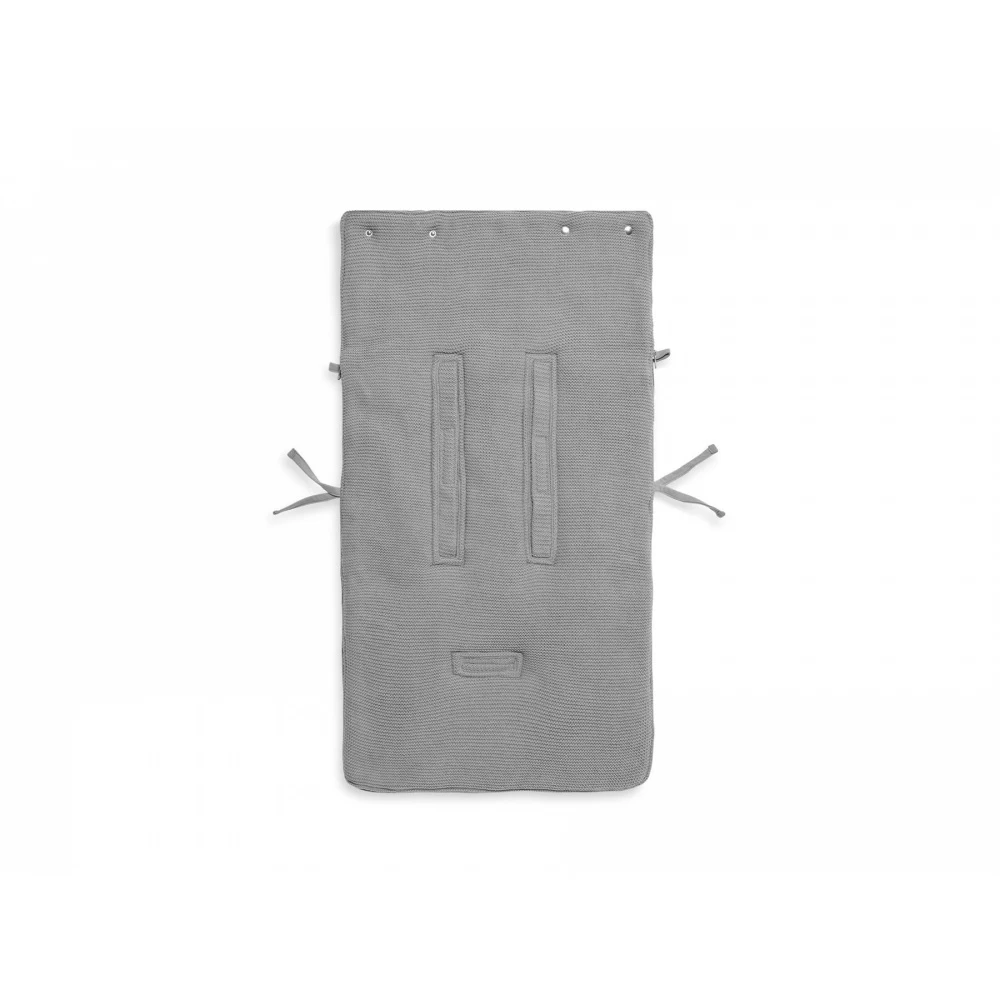 Jollein Nid D'ange Groupe 0+ Basic Knit Stone Grey – Image 4