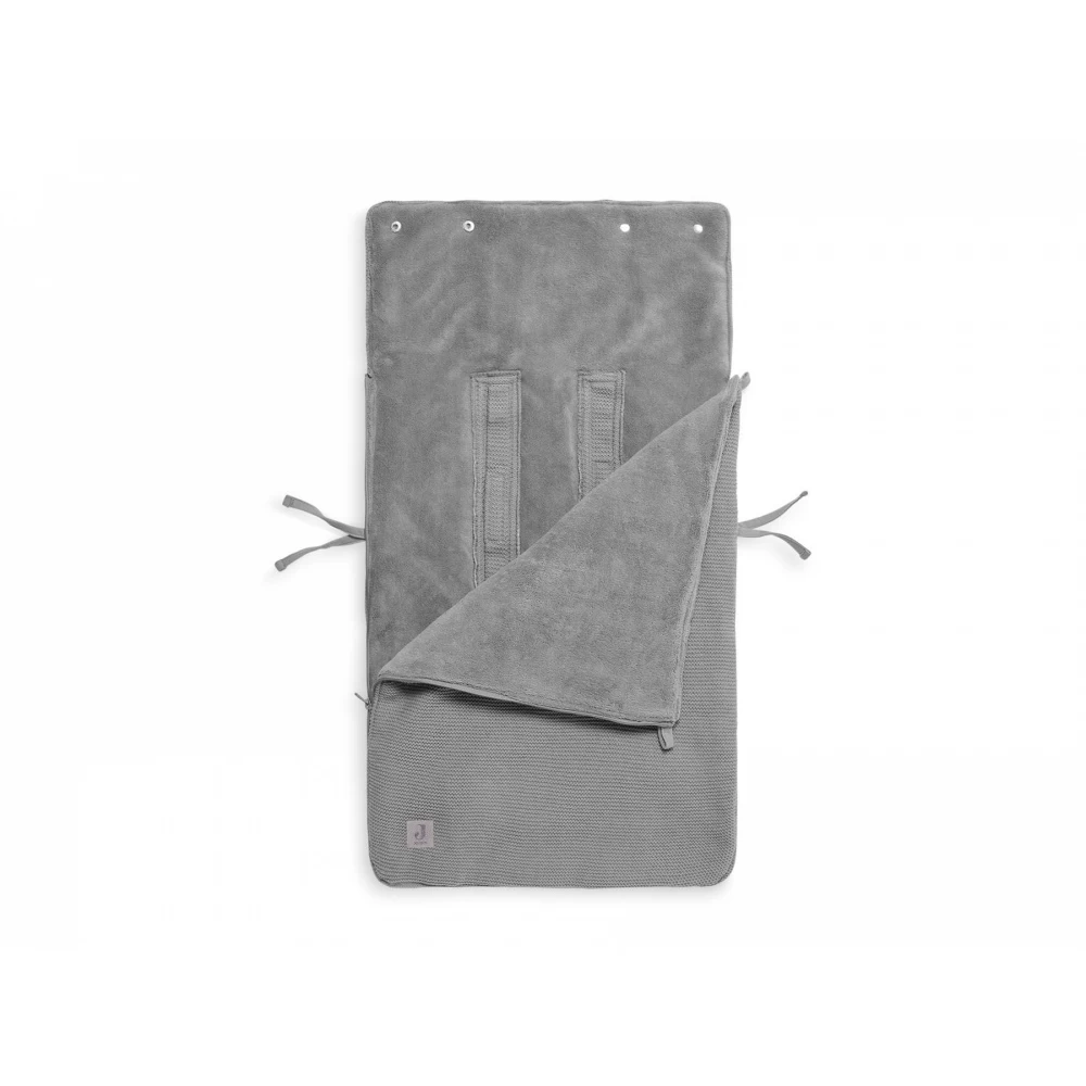 Jollein Nid D'ange Groupe 0+ Basic Knit Stone Grey – Image 5