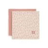 Jollein Lot De 2 Langes Coton Hydrophile 115x115 Cm Meadow Rosewood