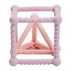 NATTOU Set Dentition Lilas/rose Silicone