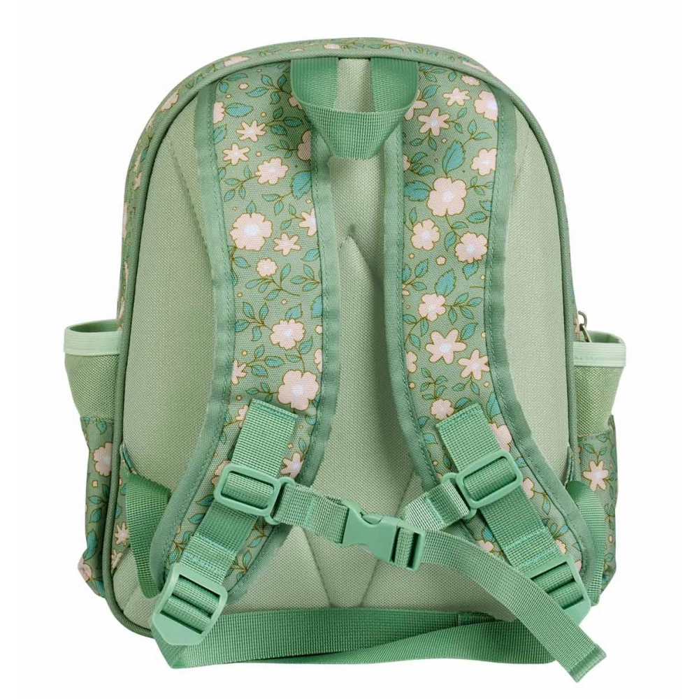 A Little Lovely Company Sac à Dos Isotherme Enfant Fleurs Sauge – Image 3