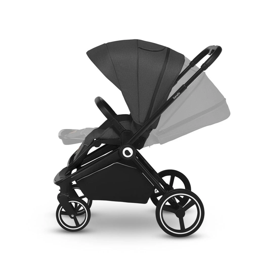 Lionelo Poussette Multifonction Mika 3en1 Grey Graphite – Image 4