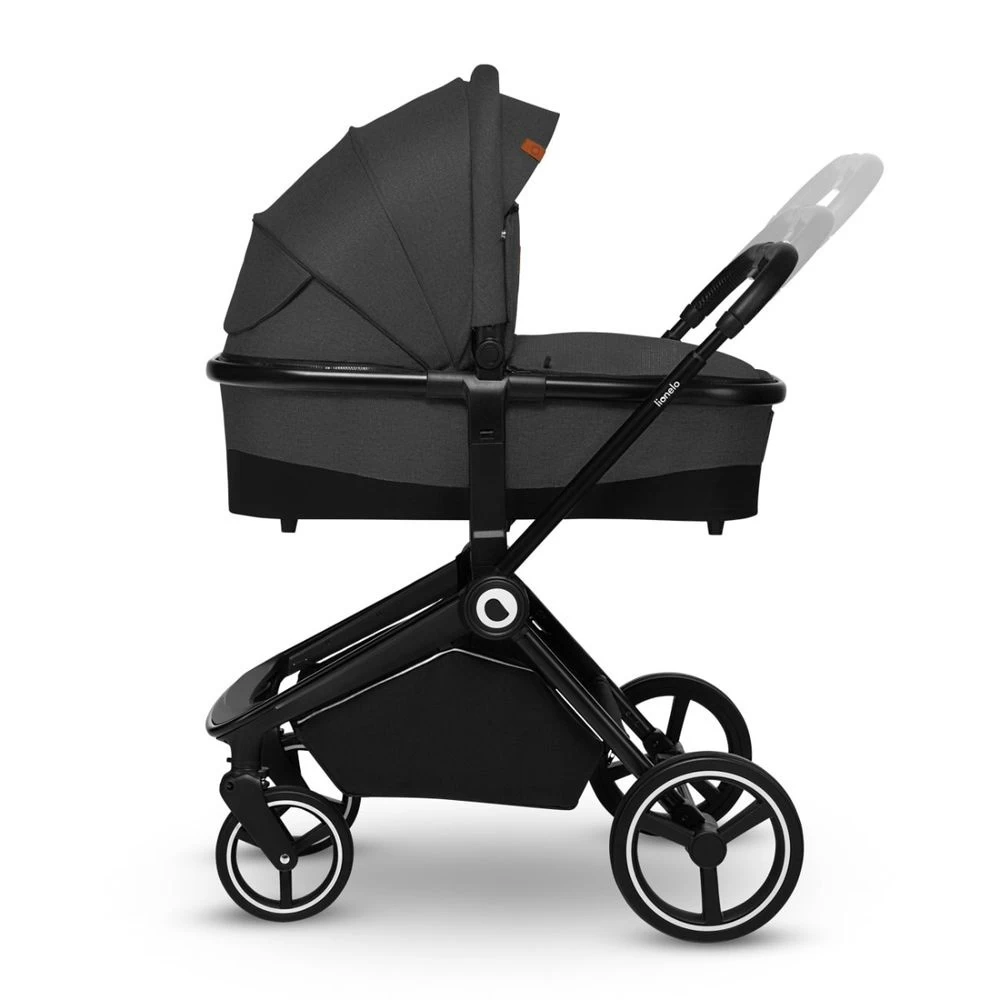 Lionelo Poussette Multifonction Mika 3en1 Grey Graphite – Image 5
