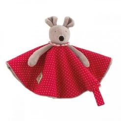 Moulin Roty Doudou Plat Personnalisable La Grande Famille Souris