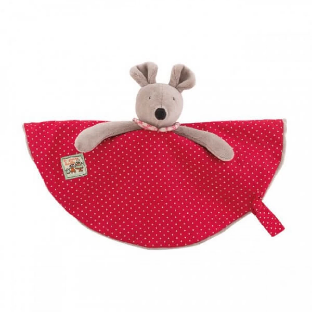 Moulin Roty Doudou Plat Personnalisable La Grande Famille Souris – Image 2