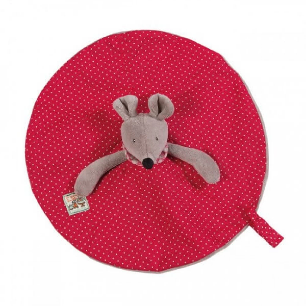 Moulin Roty Doudou Plat Personnalisable La Grande Famille Souris – Image 4