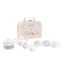 Moulin Roty Valise Dînette Thé Porcelaine La Petite école De Danse