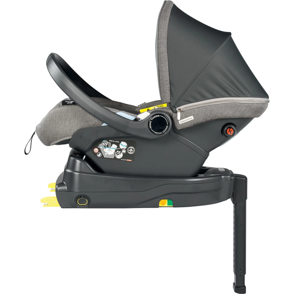 PEG PEREGO Siège Auto Coque Primo Viaggio Lounge City Grey - Groupe 0+ – Image 6