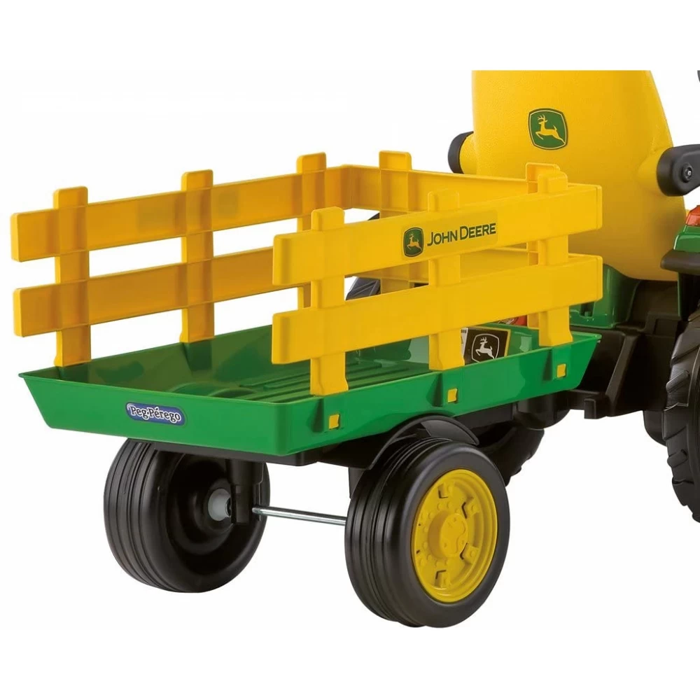PEG PEREGO Véhicule Tracteur électrique John Deere Ground Force 12v – Image 5