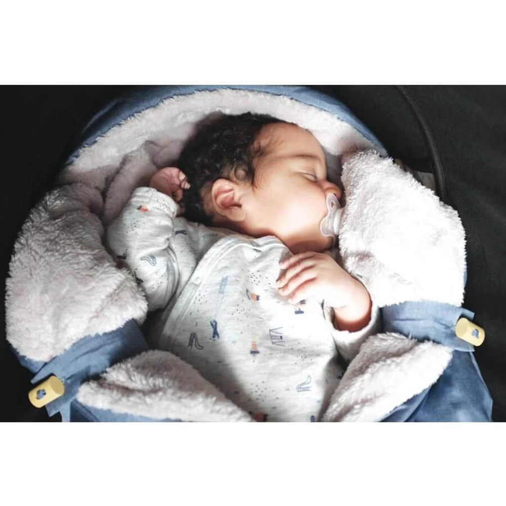 Red Castle Nid D'ange Protect 0-6 Mois Bleu Chiné – Image 3