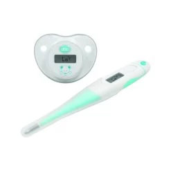 Lot De 2 Thermomètres Bébé Sucette Thermomètre + Thermomètre