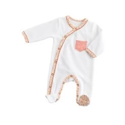 Pyjama Bébé Blanc 1 Mois Esmée
