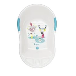 Badabulle Baignoire Bébé Ergo Ludique Blanche Montagne